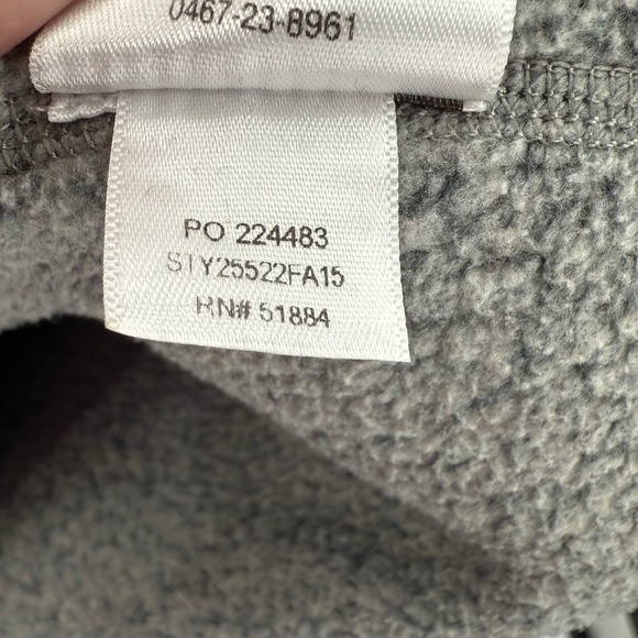 Patagonia Better Sweater Fleece 1/4 Zip Pullover Gray Heathered Mens Size M - Picture 6 of 8